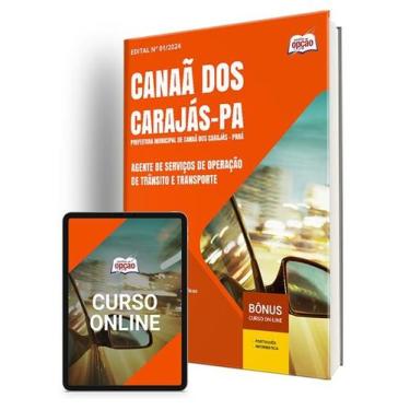 Imagem de Apostila Prefeitura de Canaã dos Carajás - PA 2024 - Agente de Serviço