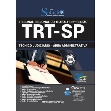 Imagem de Apostila TRT 2ª Região - Técnico Judiciário - Área Administrativa