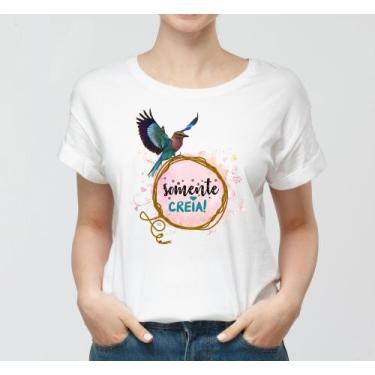 Imagem de Blusa T-shirt Camiseta Feminina Estampada, estampas evangélica - Innov