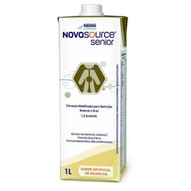 Imagem de Novasource Senior  1L Nestlé  Baunilha - Nestlé Health Science