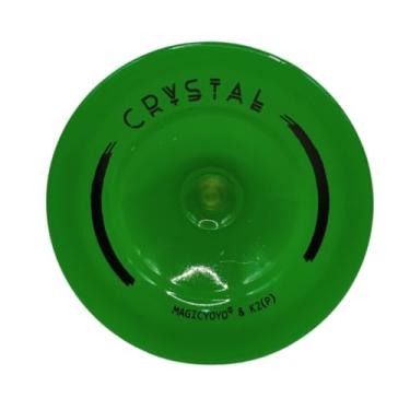 Imagem de Ioiô Profissional MagicYoyo K2 Cristal Opaco com Rolamento Alta Performance e Precisão (Verde Escuro)
