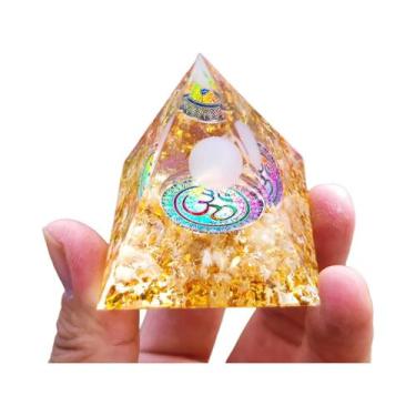 Imagem de Pirâmide de Orgonite Ametista - Reiki, Cura e Equilíbrio dos Chakras, 