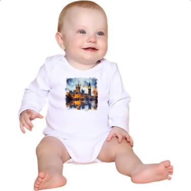 Imagem de Body intantil Big Ben watercolor - Alearts, M