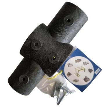 Imagem de CONECTOR PARA TUBOS  - T 3810/2540 ( 3 UNID) com parafuso - Hasa Conec
