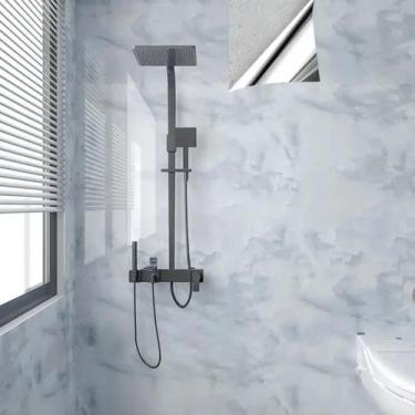 Imagem de Adesivos de Parede Autoadesivos à Prova d'Água e Óleo - Folha Removíve