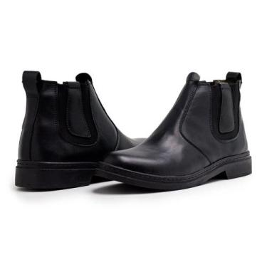 Imagem de Coturno Bota Cano Alto Masculino Dia a Dia Trilha Preto - Frontinni, 3