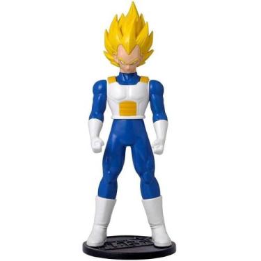 Imagem de Boneco Vegeta Super Sayan Dragon Ball Flash - Bandai - Fun