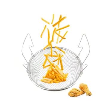 Imagem de Cesto para Fritura Fritadeira Inox 22cm Reforçado c/Pegador