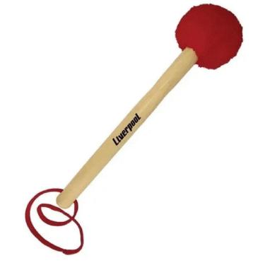 Imagem de Maçaneta Cabo Madeira 300Mm Liverpool Mc 48V Vermelha