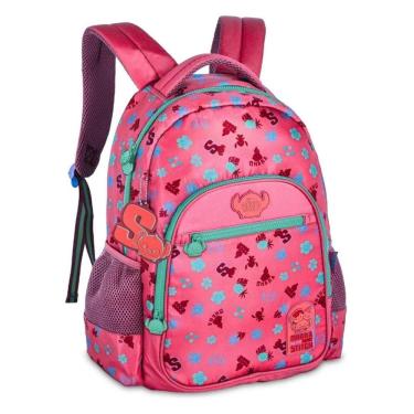 Imagem de Mochila Escolar Costas Juvenil Tsum Tsum Disney Stitch TS24627