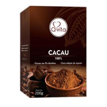 Imagem de Cacau Em Pó Q-Vita Zero Açúcar 200g