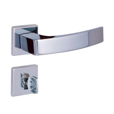 Imagem de Fechadura Aliança Quadratta Banheiro 5203 Cr - Cromada