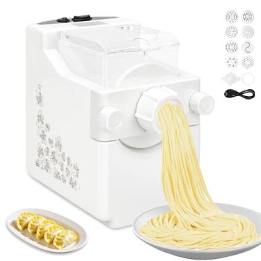 Imagem de Máquina Elétrica de Fazer Macarrão 110 V, Máquina Automática de Fazer Macarrão, Maquina de Fazer Pastel Elétrica, Maquina de Macarrão(As instruções de uso estão nas últimas três páginas da imagem)