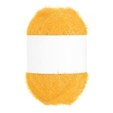 Imagem de PATIKIL Fio Scrubbie de 218 metros, fio de poliéster brilhante Scrubbie fio de coração vermelho brilhante vidro para panos de prato crochê, tricô, artesanato, artesanato, tapete, suéter, cachecol