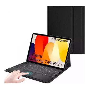 Imagem de Capa Com Teclado Touchpad Sem Fio Para Galaxy Tab A9 Plus - BDNET
