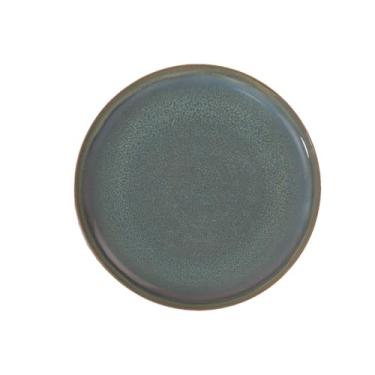 Imagem de like. by Villeroy & Boch - Prato de jantar Crafted Breeze, prato de porcelana cinza-azul