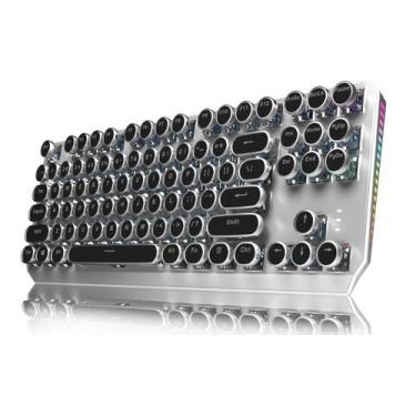 Imagem de Teclado mecânico sem fio para máquina de escrever SEUNKWANG EWEADN TK9