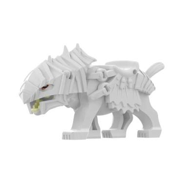 Imagem de Cavalo de Guerra Medieval com Armadura - Blocos de Construção e Mini F