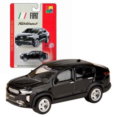 Imagem de Carrinho De Metal Fiat Fastback 1:64 Original, CKS Toys, Pneus De Borr