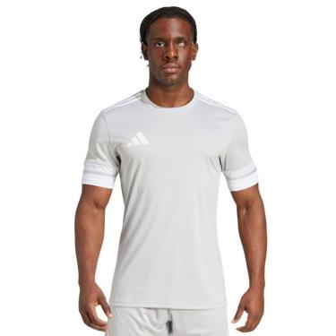 Imagem de Camiseta Adidas Squadra 25 Masculina - Cinza P-Masculino