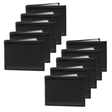 Imagem de Kit Composto Por 10 Carteira Masculino Simples