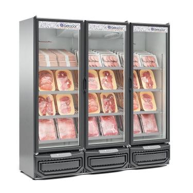 Imagem de Refrigerador Expositor Vertical 1468 Litros Inox 220v Gelopar Gcbc-1450 Ti