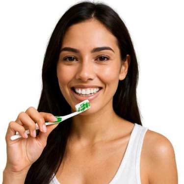 Imagem de Escova de Dente Dental Craft Macia com Limpador de Língua e Capa Prote