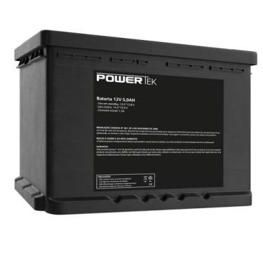 Imagem de Bateria Powertek 12V 5Ah - EN010 - Multilaser