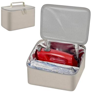 Imagem de Steadtep Bolsa De Transporte Para Batedeira Digital Kitchenaid 5/6/7/9, Batedeiras Alta Potência, Estojo Viagem Portátil Com Alça, Acessórios (Somente Caixa) (Bege)