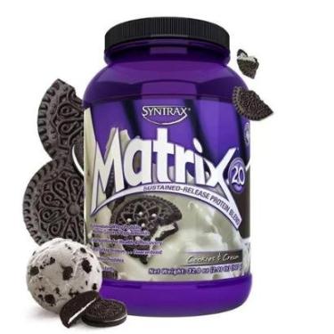 Imagem de Whey Matrix 2.0 Cookies & Cream Syntrax - 907g-Unissex