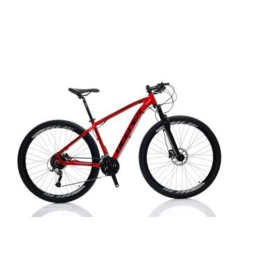 Imagem de Bicicleta Aro 29 Deeper Alumínio 24v Cambio Diant. Shimano, Vermelho