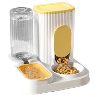 Imagem de Comedouro Automático para Pets - Dispensador de Comida para Gatos e Bebedouro e Alimentador para Cães | 2 Em 1 Grande Capacidade Para Alimentação De Gatinhos E Cachorros Em Casa E Apartamento
