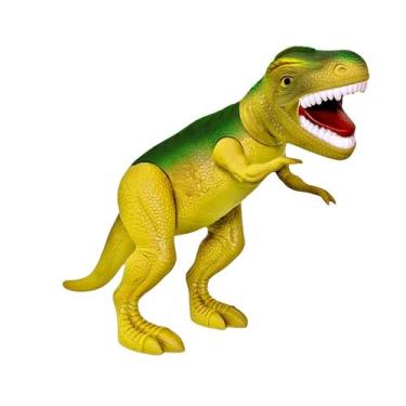 Imagem de Dinossauro De Brinquedo Tiranossauro Rex Vinil Com Mini Dino - ADIJOMA