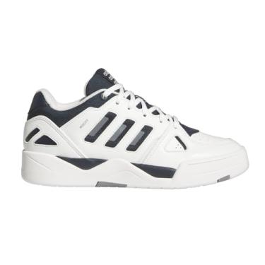 Imagem de adidas Midcity Tênis masculino com cadarço baixo casual - branco - tamanho 44