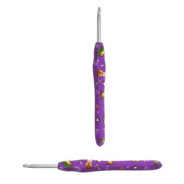 Imagem de AGULHA CROCHE SOFT AMIGURUMI -Circulo - cabo emborrachado (4.0mm-NATAL)