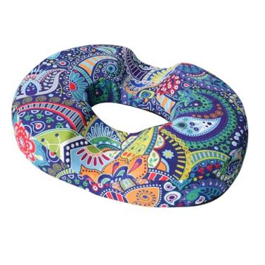 Imagem de XUEHUAPIAOPIAO Almofada de donut para hemorróidas, almofada de assento para alívio da dor no cóccix - Almofada de cadeira de escritório em casa para trabalho sentado por muito tempo - Almofadas de