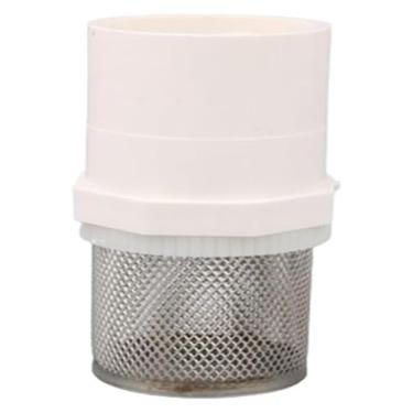 Imagem de Filtro De Mangueira De Jardim, Filtros De Tubulação, 1 Pcs Filtro De Pvc Para Irrigação De Jardim Bomba De Água Entrada Fillter Acessórios Para Tubos De Aquário, Beige, 32mm