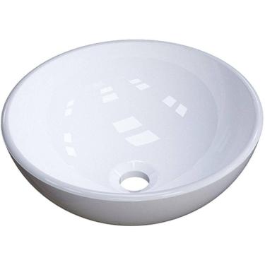 Imagem de Cuba De Apoio Redonda C01 Para Banheiro R30W Branco
