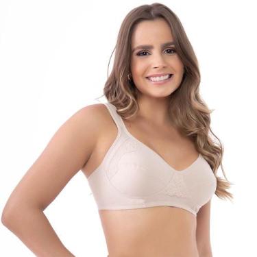 Imagem de Sutiã Sustentação DelRio Classic 40934 Rendado, Nude, 44