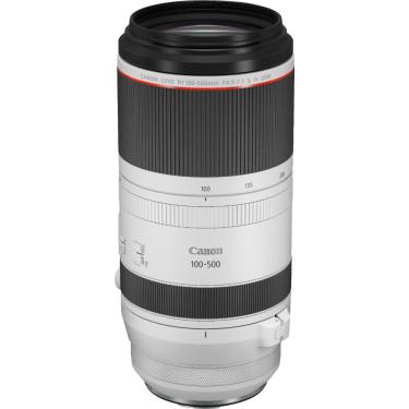 Imagem de Canon - Lente zoom telefoto RF100-500mm F4.5-7.1 L IS USM para câmeras EOS série R - Branco-4112C002