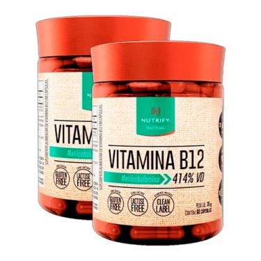 Imagem de Kit 2X: Vitamina B12 Nutrify 120 Cápsulas