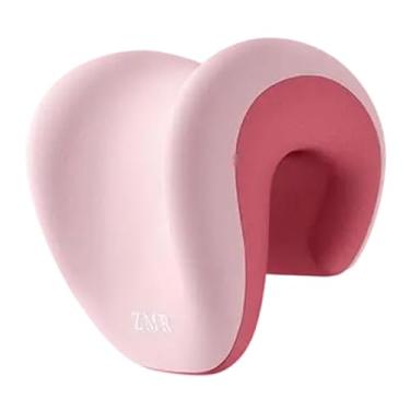 Imagem de FashionCha Encosto de Cabeça para Cadeira de Escritório, Travesseiro para Cochilo para Adultos, Capa Ergonômica Removível E Confortável de Espuma Viscoelástica P, Rosa
