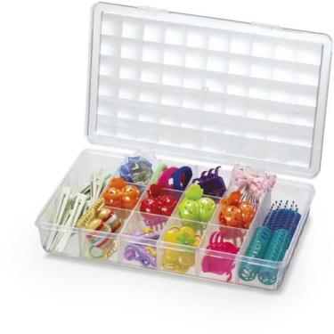 Imagem de Caixa Organizadora Pequena com 14 Divisórias Transparente OD2015 - Mon