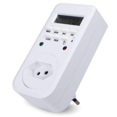 Imagem de Timer Temporizador Digital Bivolt Automático 110/227V visor LCD 8 prog