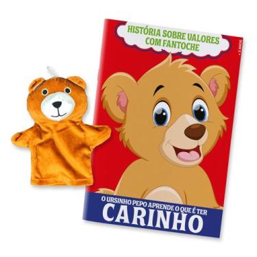 Imagem de Livro - História sobre Valores com Fantoche  Urso