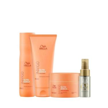 Imagem de Wella Nutri-Enrich Sh 250ml + Cond 200ml + Masc 150ml + Oleo Light 30m