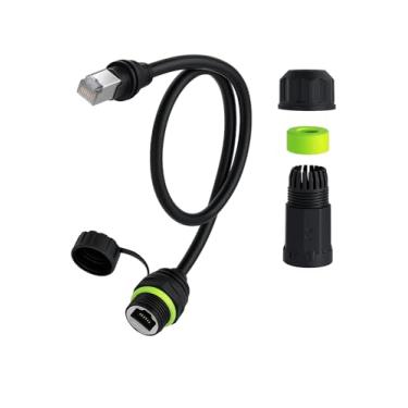 Imagem de ETS Adaptador Ethernet Starlink Geração 3/Mini com kit à prova d'água – Conector fêmea RJ45 Plug-and-Play para Ethernet com fio, compatível com plugue e mini pratos Starlink padrão, suporta cabos