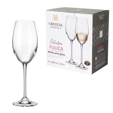 Imagem de Bohemia -Taça para vinho branco de Cristal Fulica 300ml 6 peças