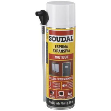 Imagem de Espuma Expansiva PU Manual Multiuso 500ML - 123362 - SOUDAL BRASIL