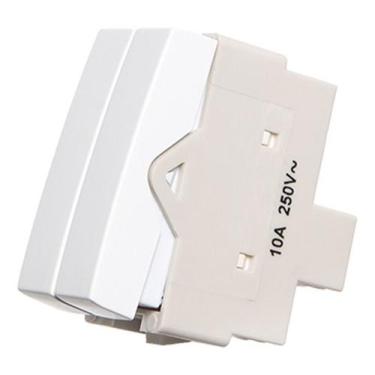 Imagem de Linha Sleek Interruptor Duplo Simples 10a 250v - Embralumi